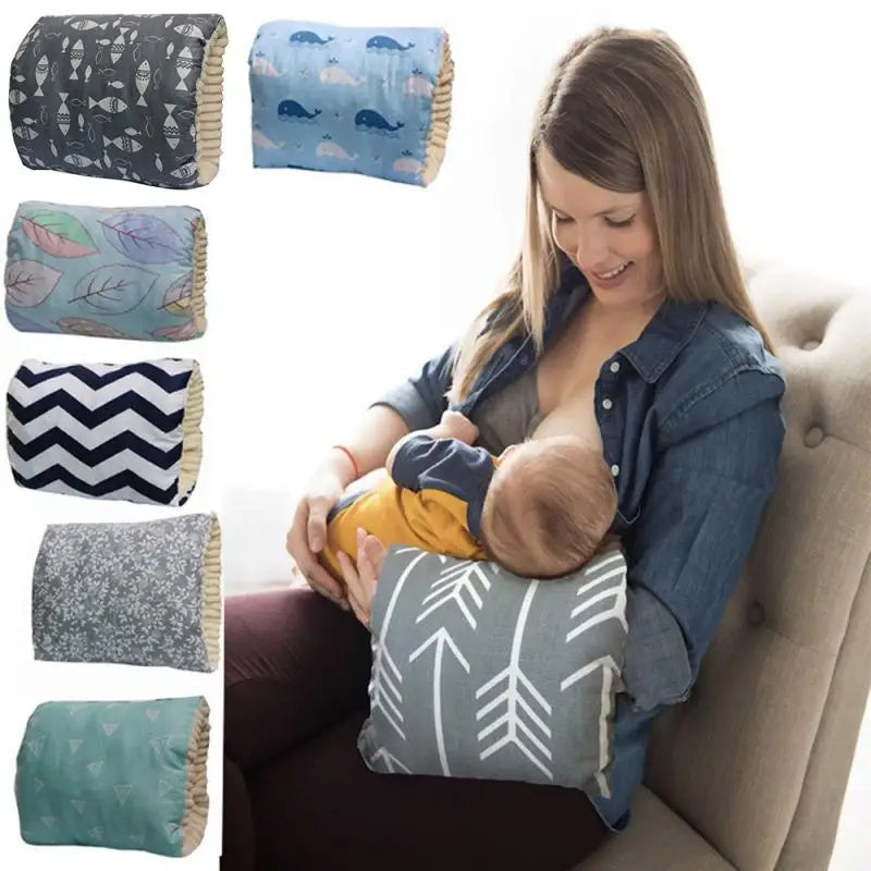 Adjustable Cotton Nursing Arm Pillow for Feeding Baby The Branded Baby LLC